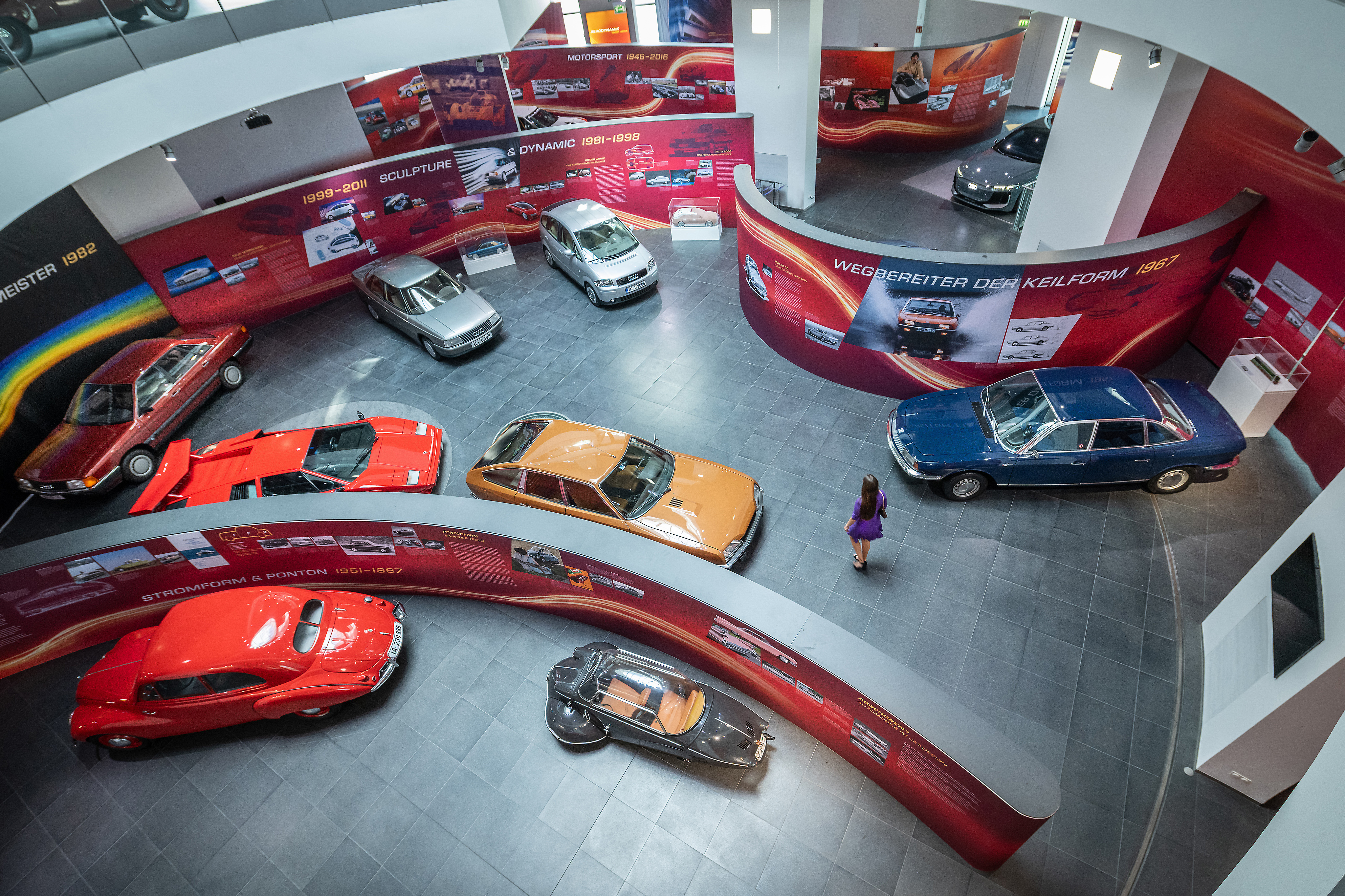 Audi Tradition'ın 1945'ten günümüze özel sergi Audi müzesinde açıldı