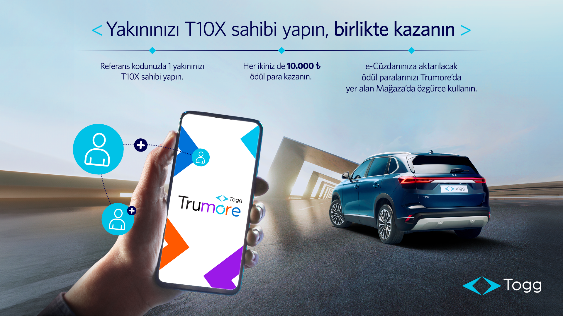 T10X kullanıcıları ‘Birlikte Kazan’ programıyla   hem kazanıyor hem kazandırıyor