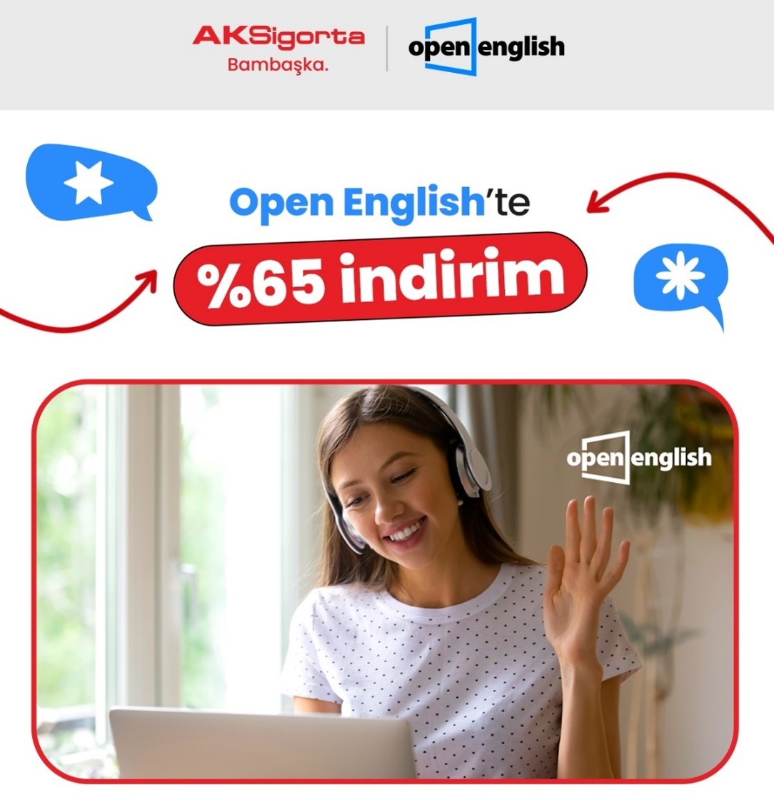 Aksigorta'dan Müşterilerine Açık English'te %65 İndirim Fırsatı!