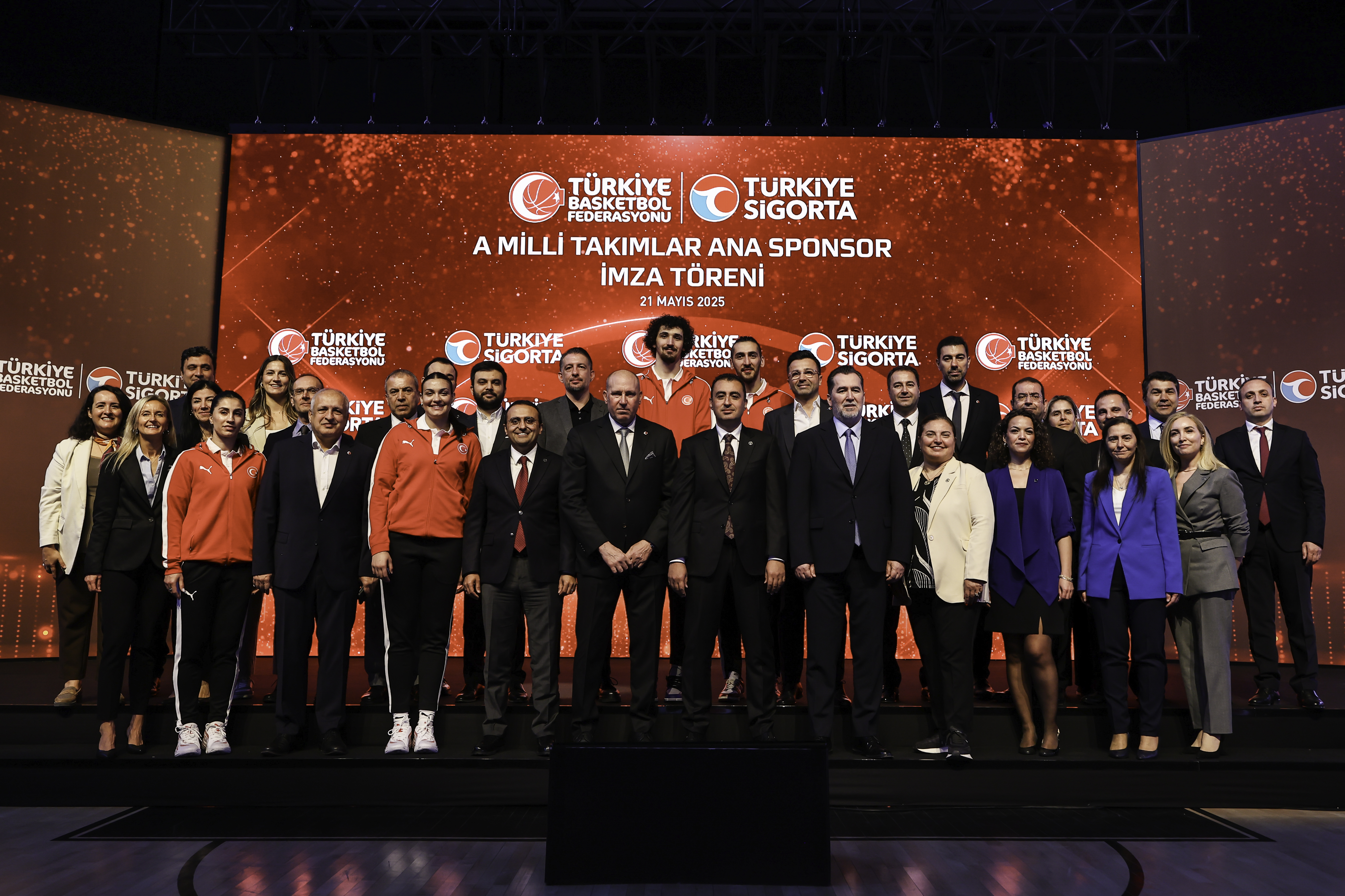 Türkiye Sigorta, Basketbol Milli Takımlar ana sponsoru oldu 