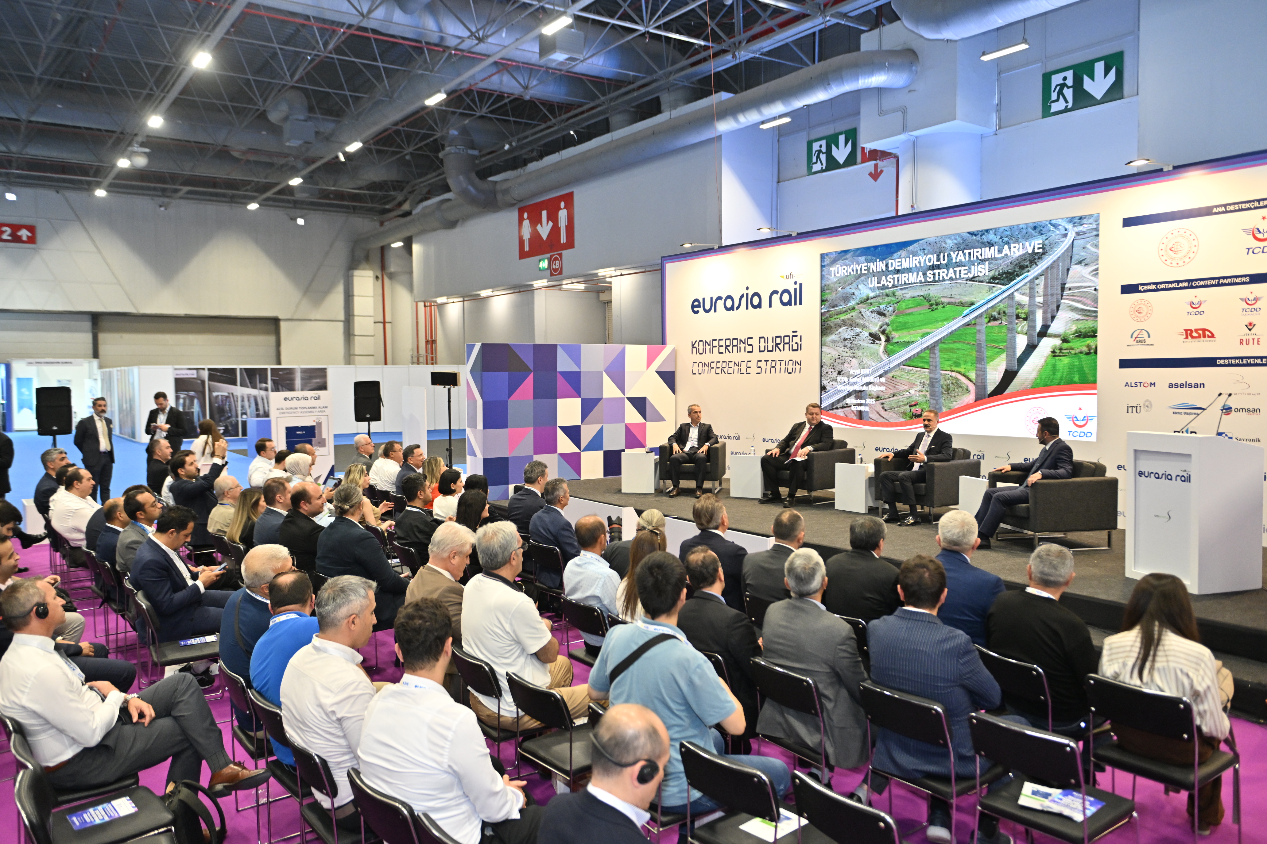 11.Eurasia Rail Fuarı Tüm Hızıyla Devam Ediyor