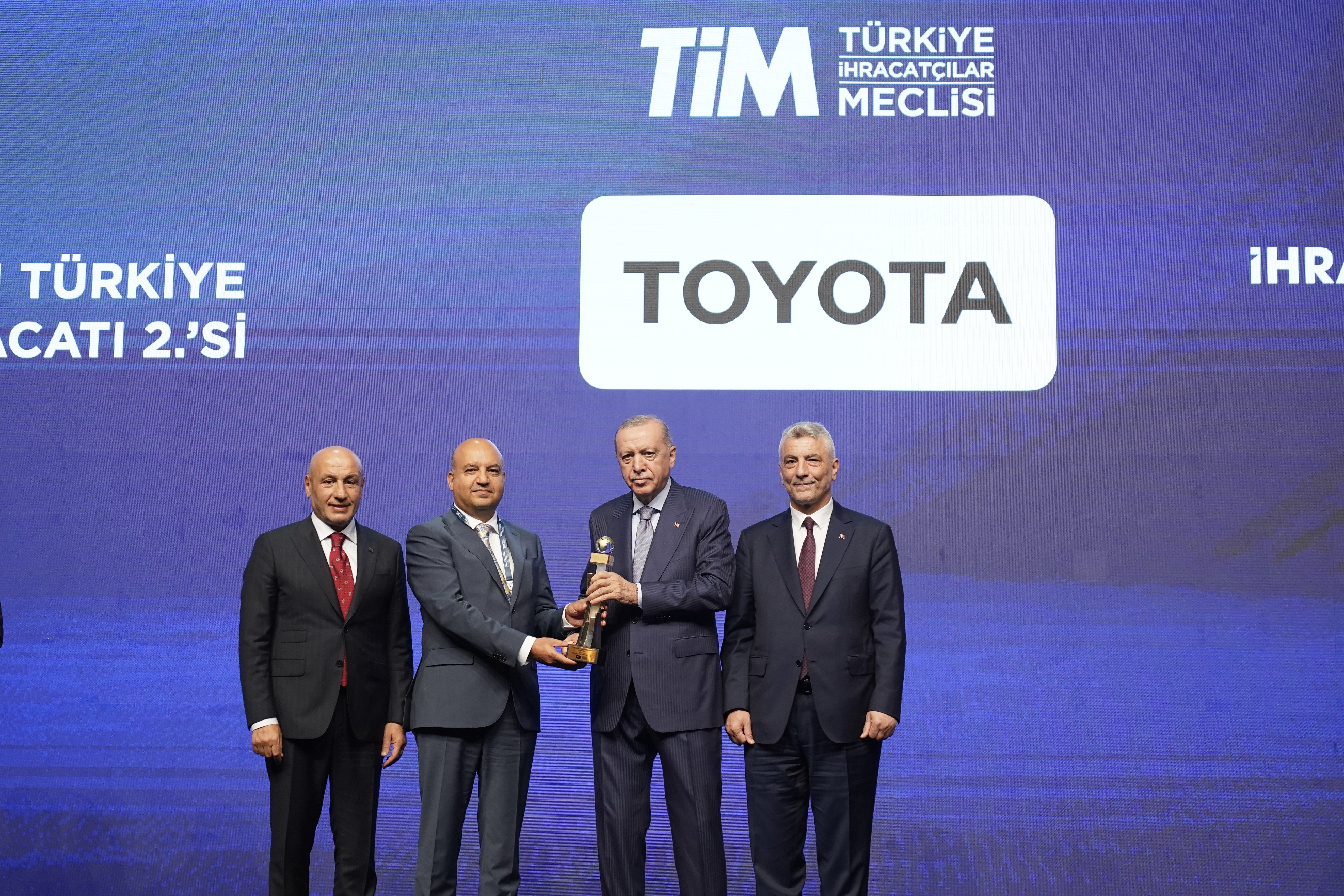 Toyota Otomotiv Sanayi Türkiye, Türkiye'nin en çok ihracat yapan 2'inci şirketi oldu