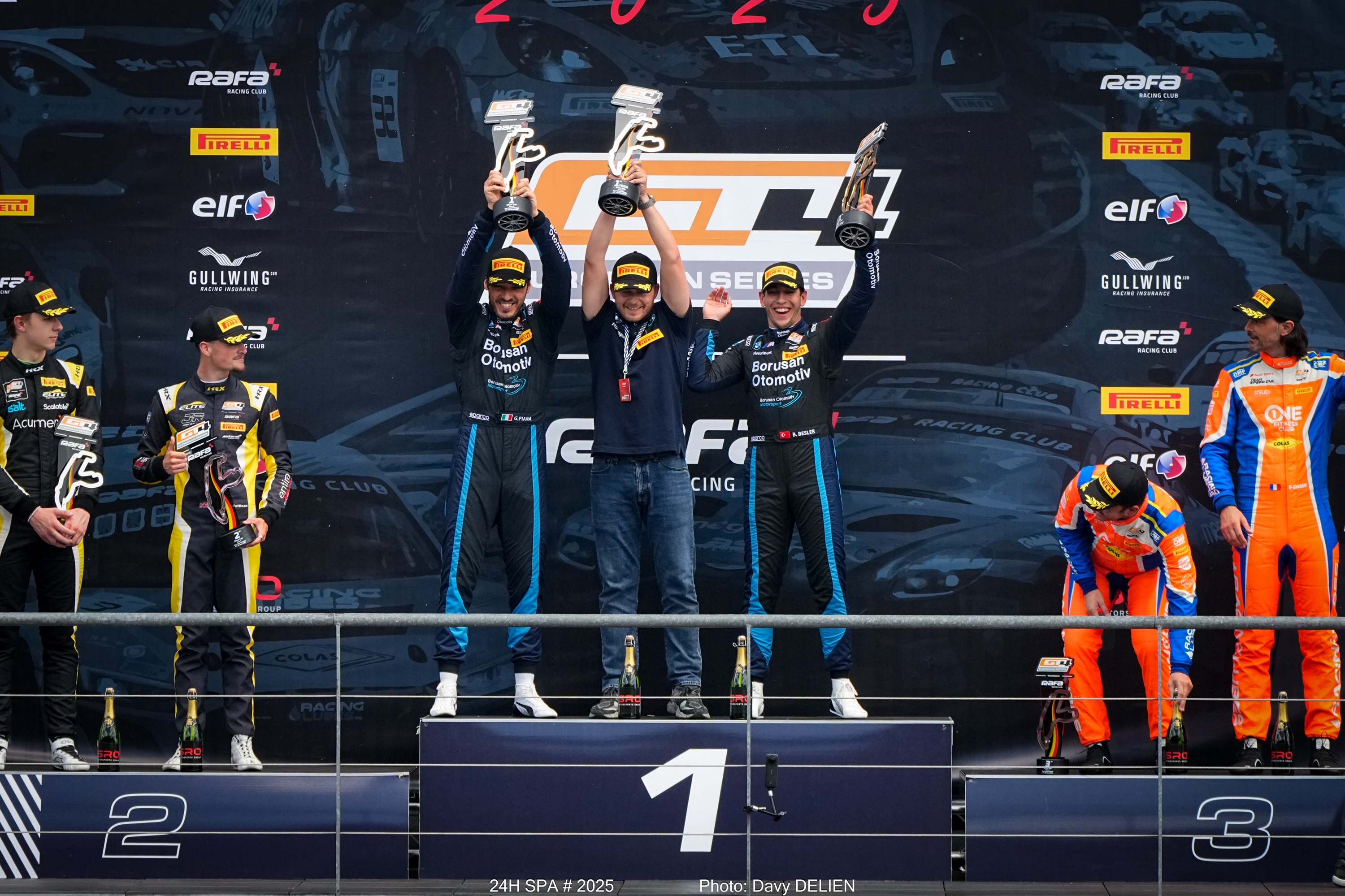 Borusan Otomotiv Motorsport Spa Francorchamps'te Zirvede