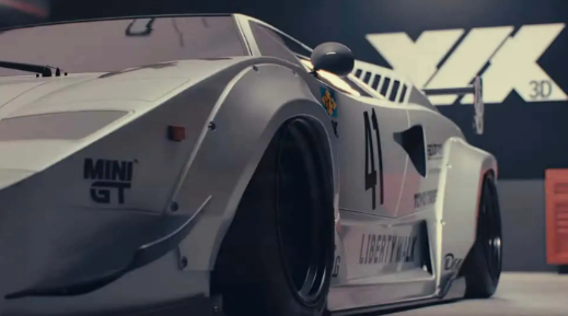 Liberty Walk, Countach için hazırladığı gövde kitini tanıttı