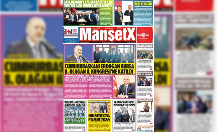 MANŞETX GAZETESİ'NİN 14.YIL 352. ANKARA-BURSA OCAK SAYILARI ÇIKTI!