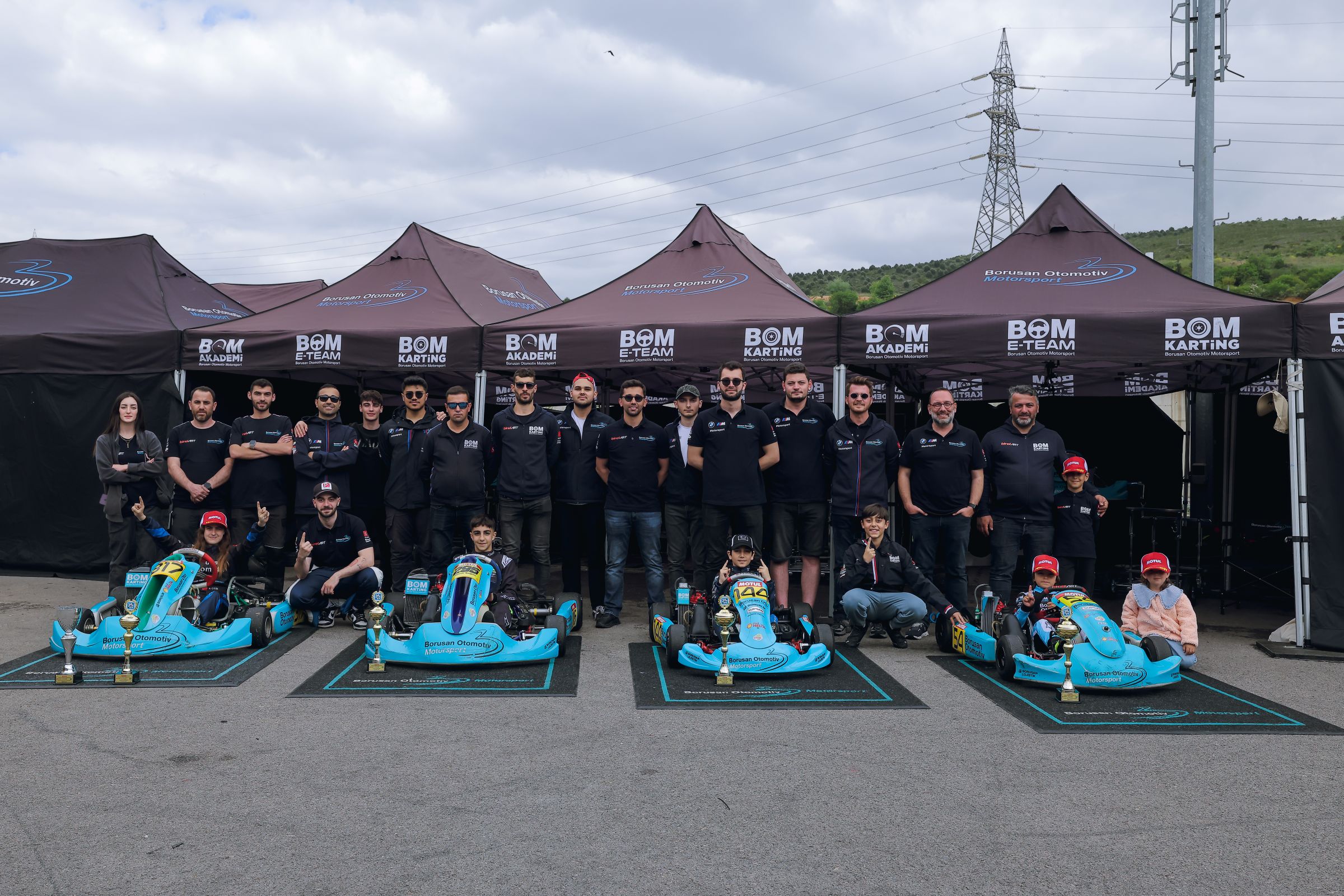 BOM Karting'den İkinci Ayak Yarışlarında Tüm Kategorilerde Üstün Performans