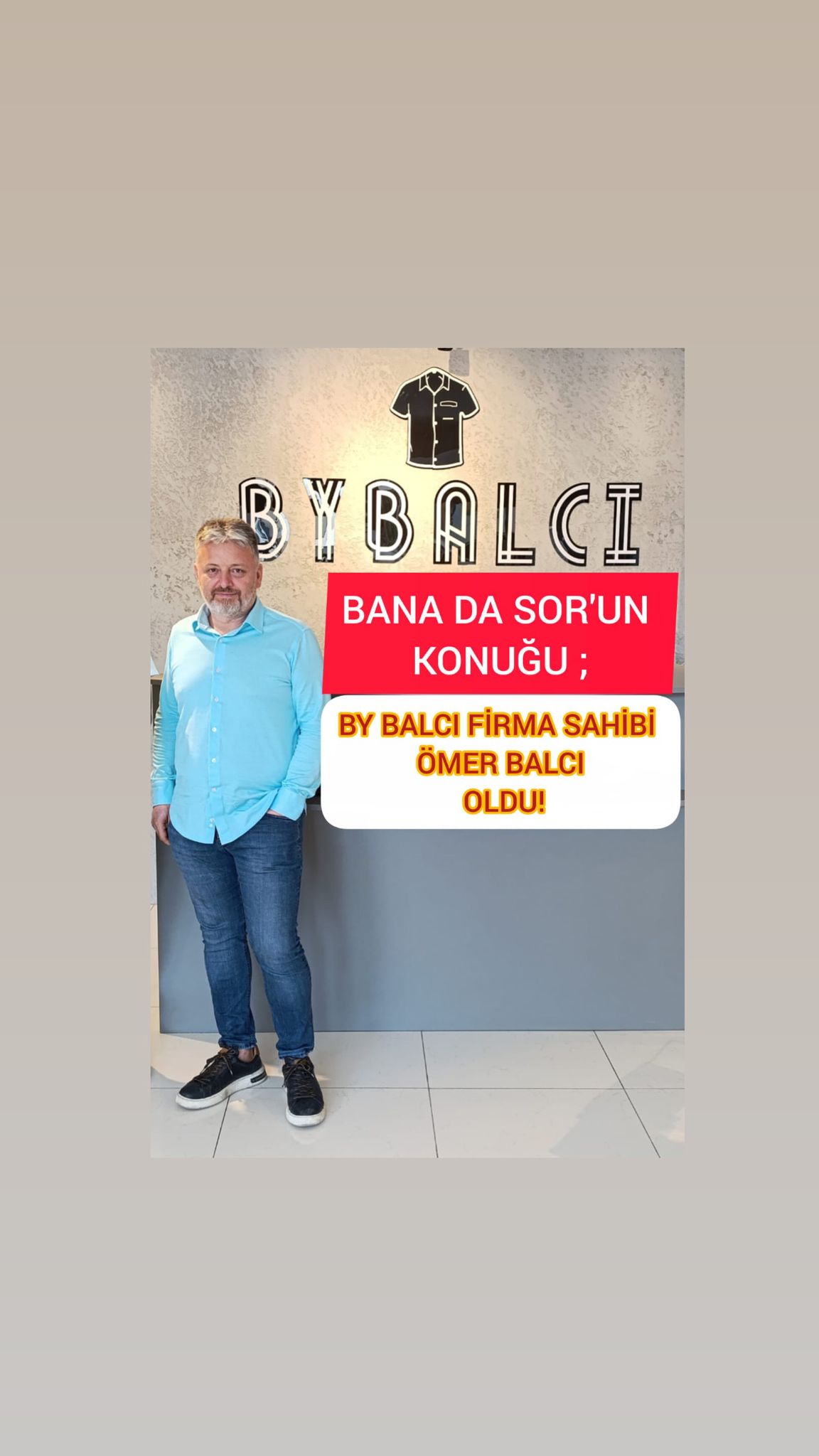 BANA DA SOR'UN KONUĞU BY BALCI'NIN SAHİBİ ÖMER BALCI OLDU!